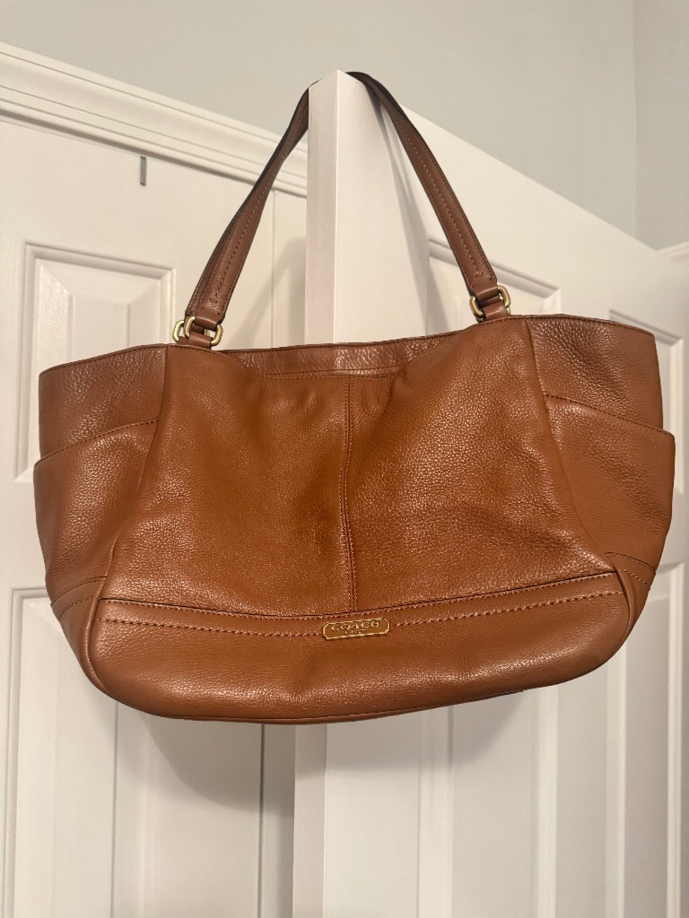 Coach Leather Shoulder Bag